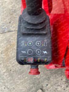 Control panel on S3E scissor lift with joystick and buttons
