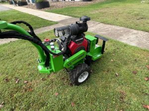 Tree Stump Grinder Overhead Pic